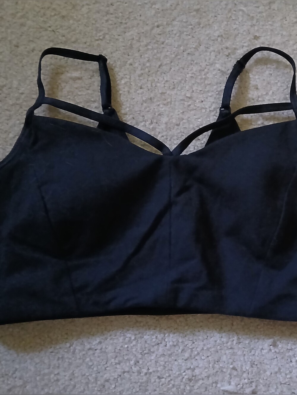 Victoria's Secret Black Minimal Bralette